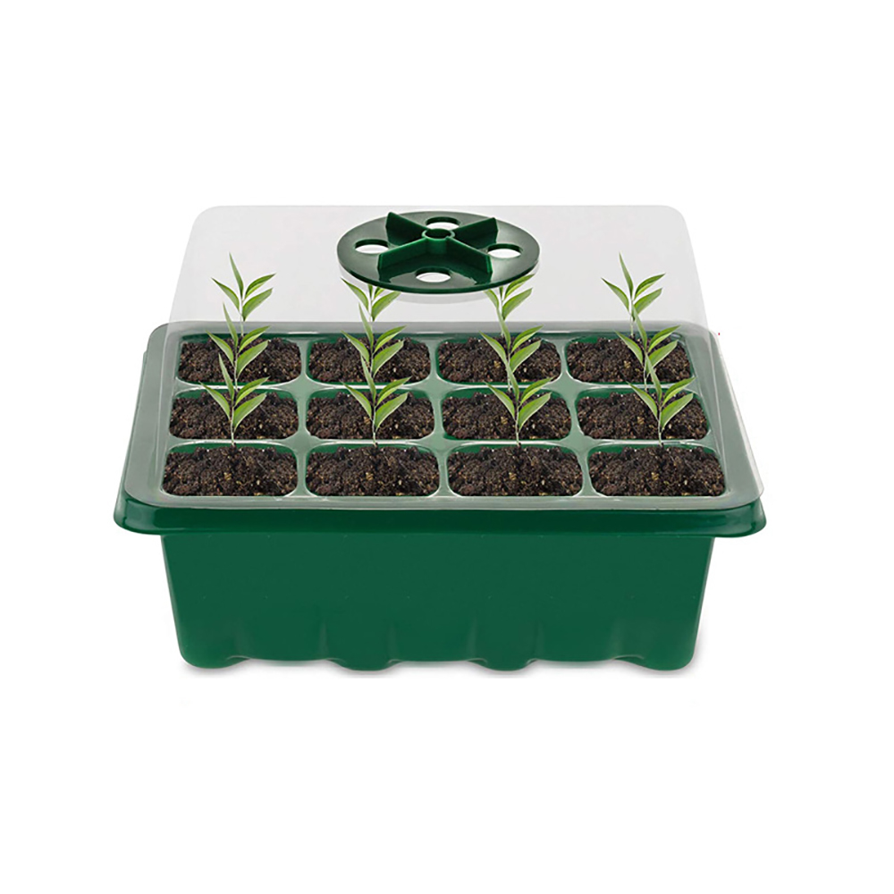 Humidity Dome Kit - Seed Starter Trays with Grow Light,