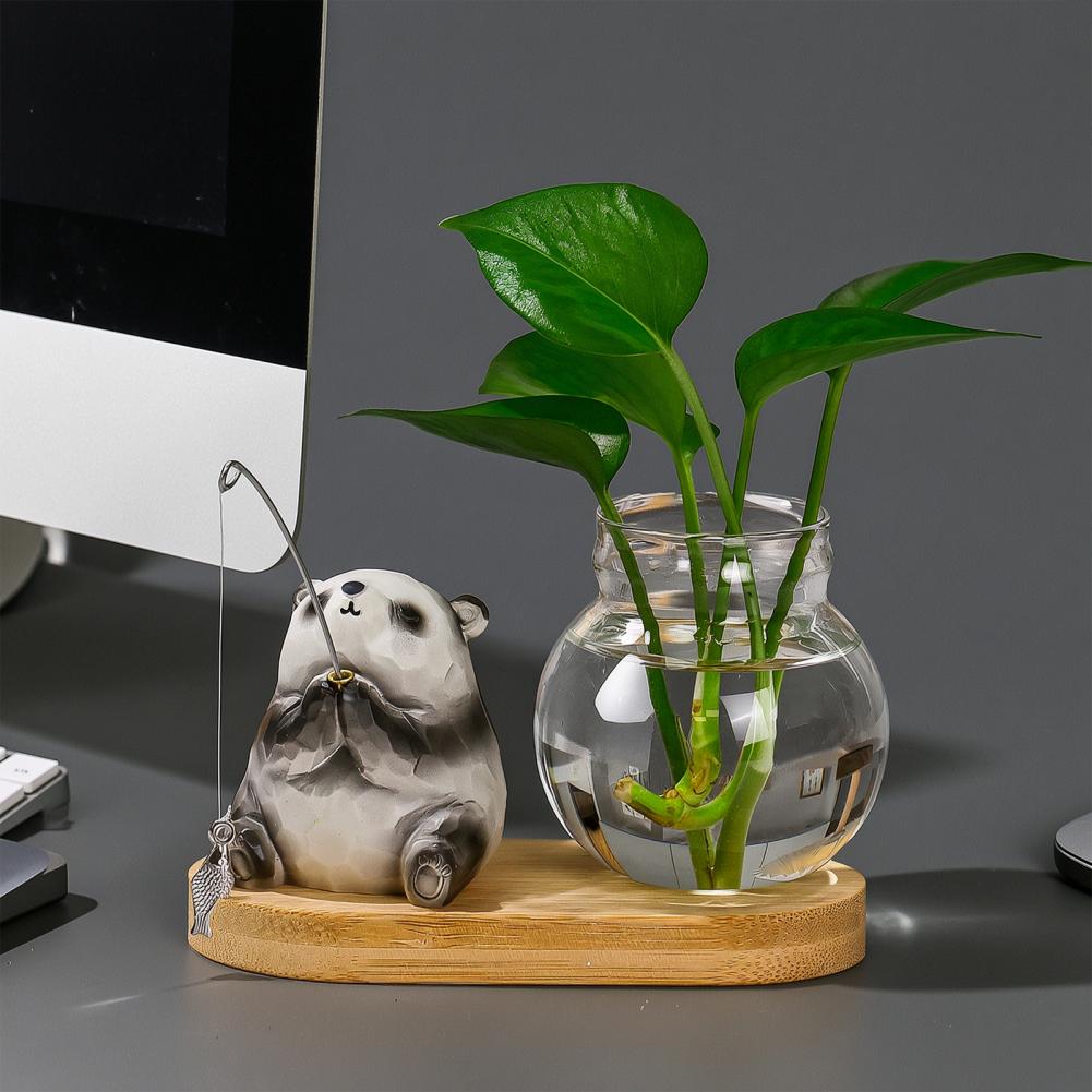 Cute Resin Figurines Mini Plan - Propagation Station Vase recension och pris