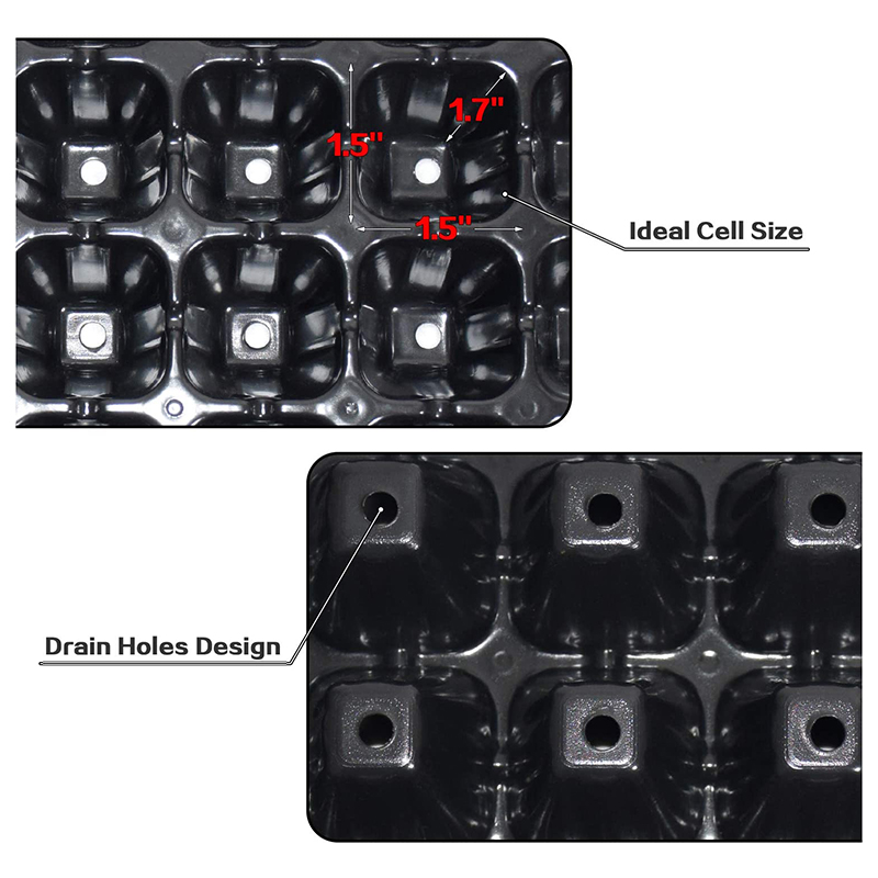 B84B-10 Pack Seed Starter Tray - Propagation Tray 72 recension och pris