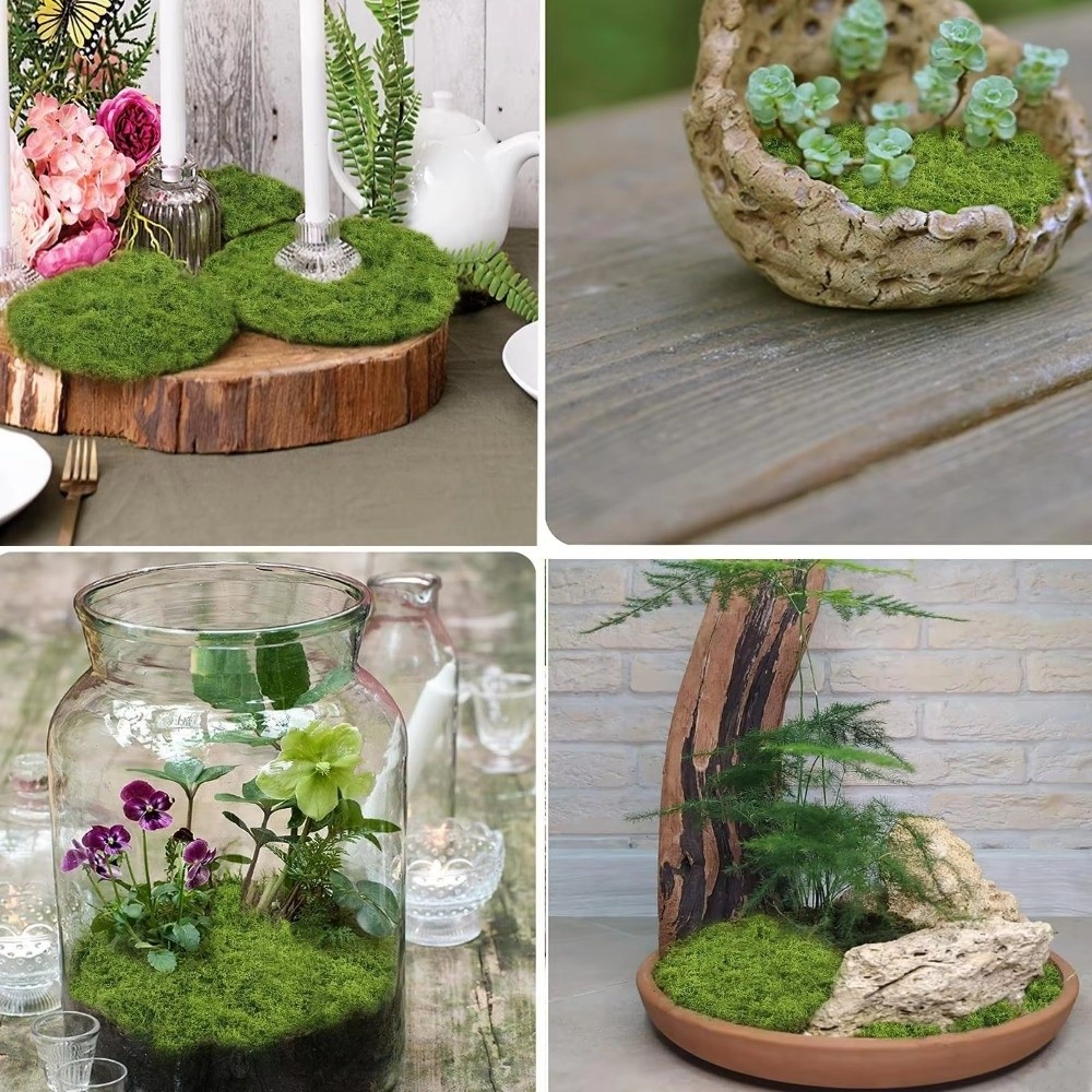 DIY Artificial Grass Rug Durab - Sphagnum Moss Dry recension och pris