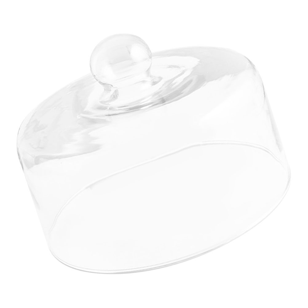 21Cm Clear Glass Cake Dome Cov - Plastic Dome Clear recension och pris