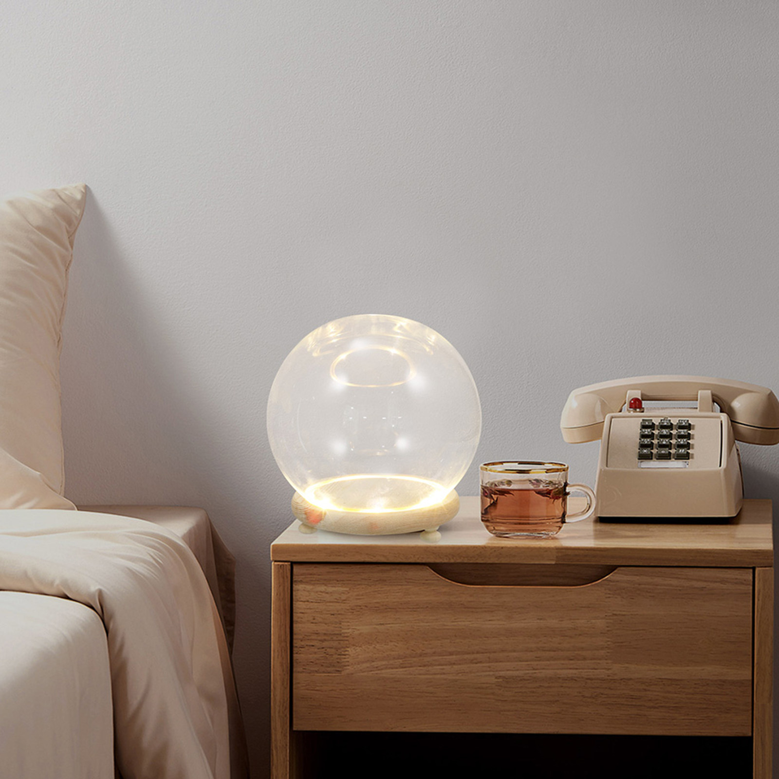 Clear Glass Dome Display Cover - Plastic Dome Clear recension och pris