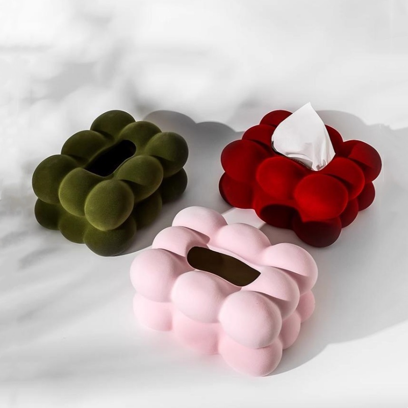 Flocked Tissue Box Geometrical - Agar Tissue Culture recension och pris