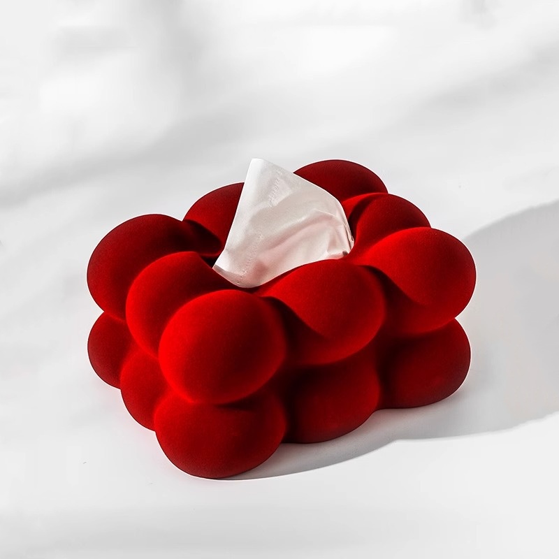 Flocked Tissue Box Geometrical - Agar Tissue Culture recension och pris