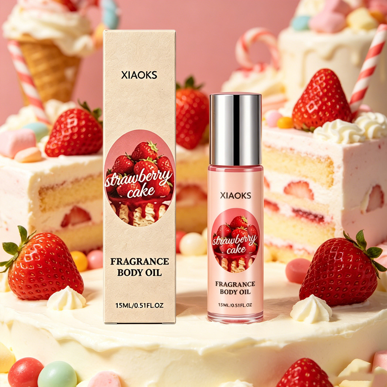 1 Bottle of Strawberry Cake Sw - Misting Bottle Fine recension och pris