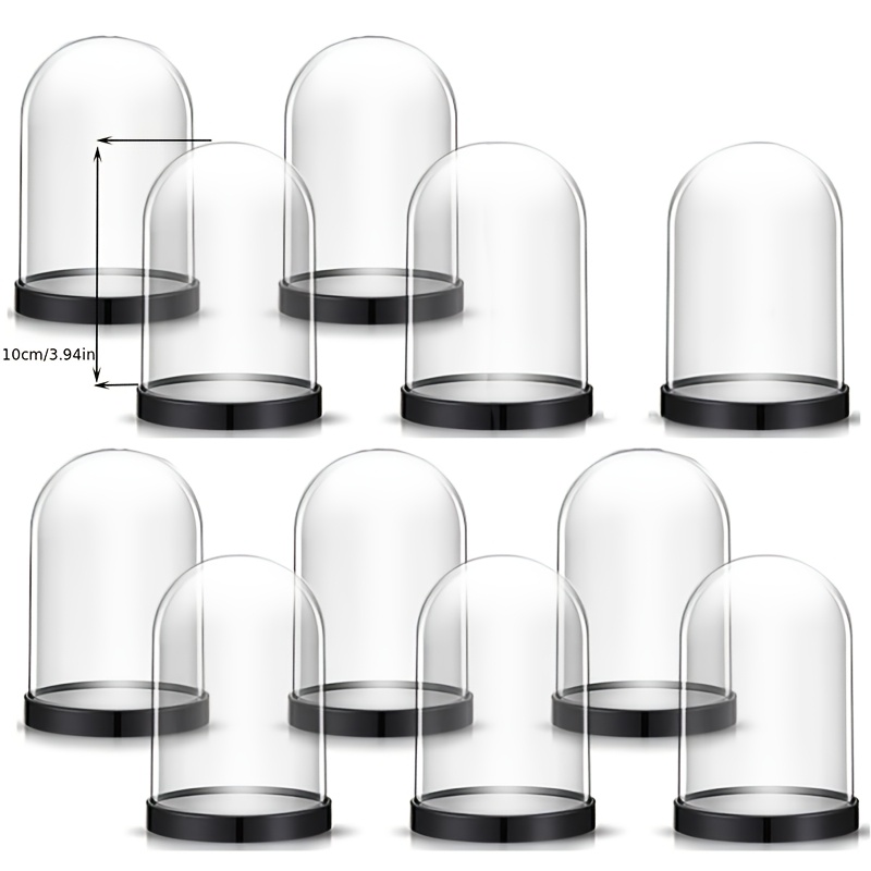 Clear Plastic Christmas Orname - Plastic Dome Clear recension och pris