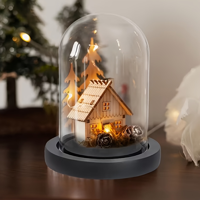 Clear Plastic Christmas Orname - Plastic Dome Clear recension och pris