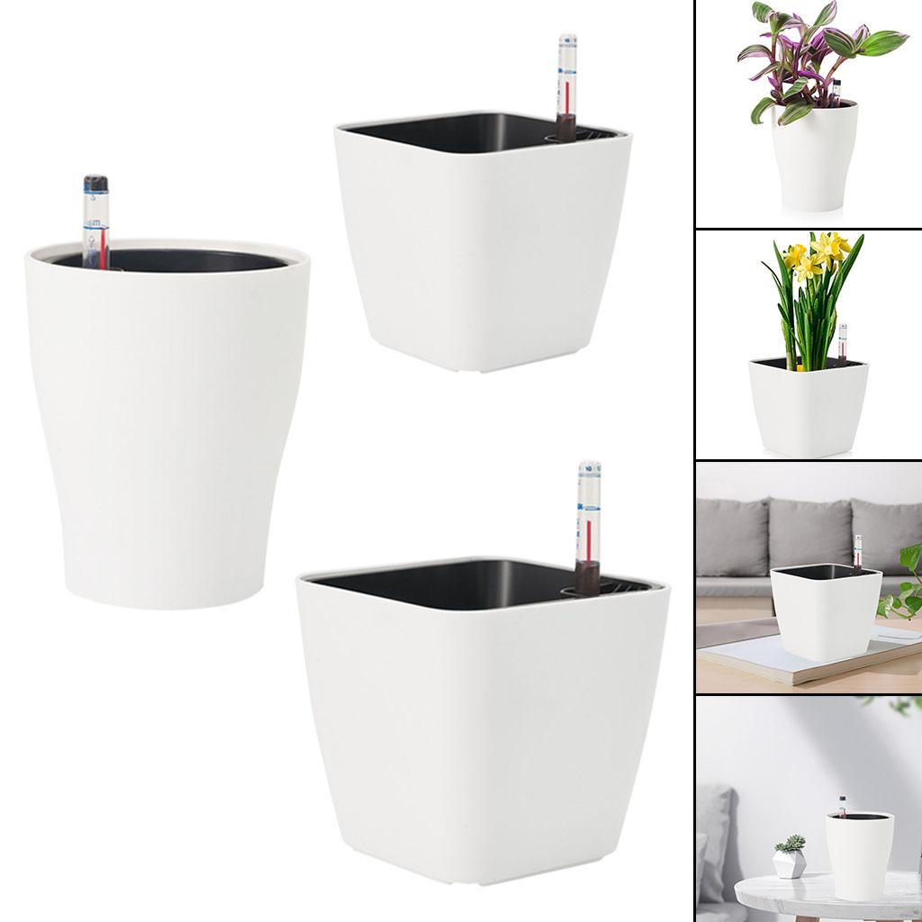 Self Watering Flower Pots Whit - Self Watering Insert recension och pris