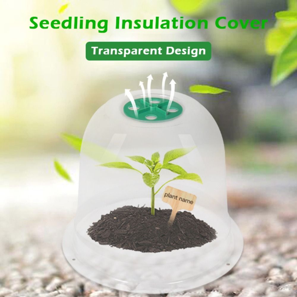 Reusable Clear Plastic Seedlin - Plastic Dome Clear recension och pris