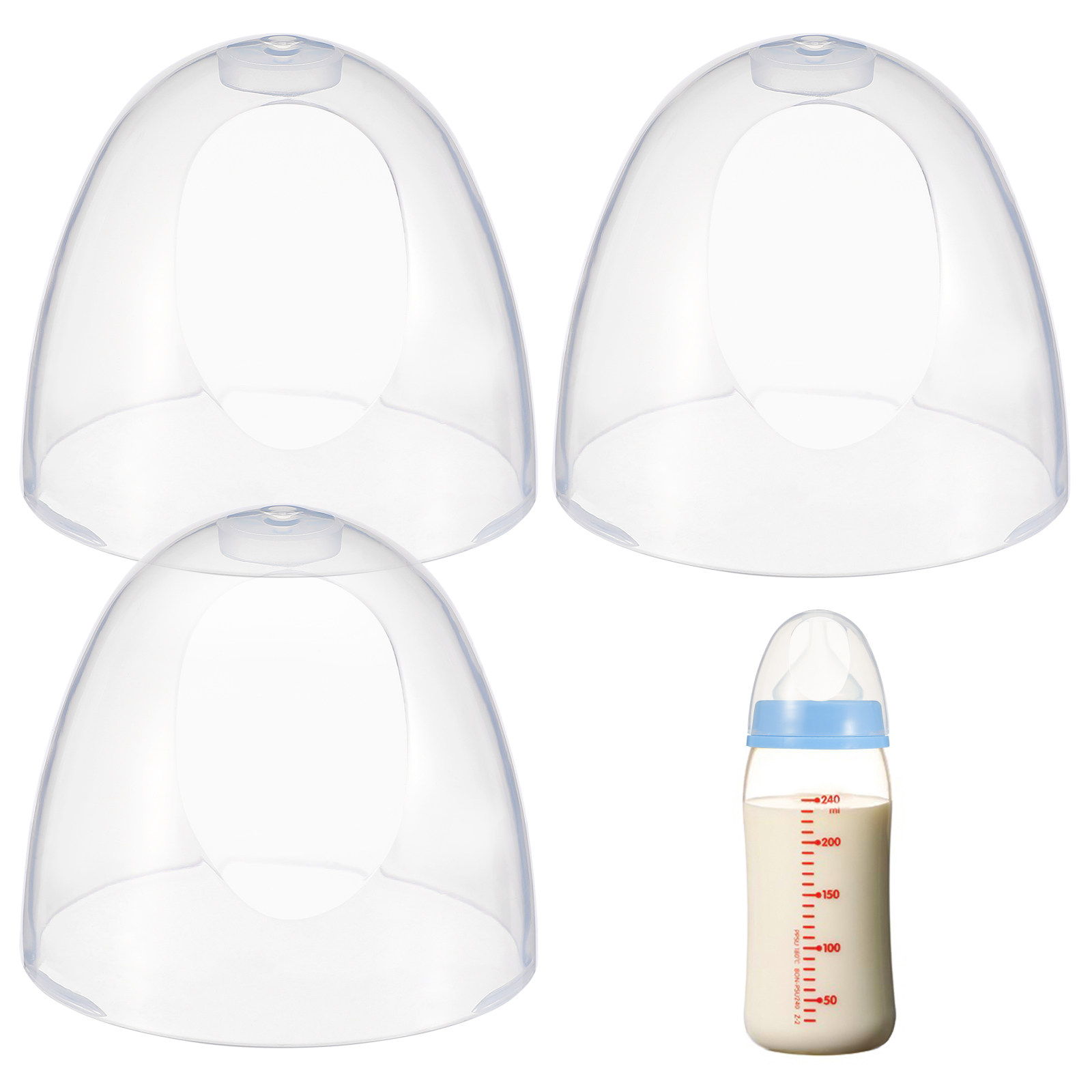 Replacement Plastic Baby Bottl - Plastic Dome Clear recension och pris