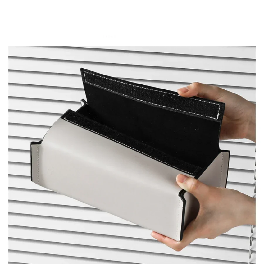 Leather Tissue Box Napkin Case - Agar Tissue Culture recension och pris