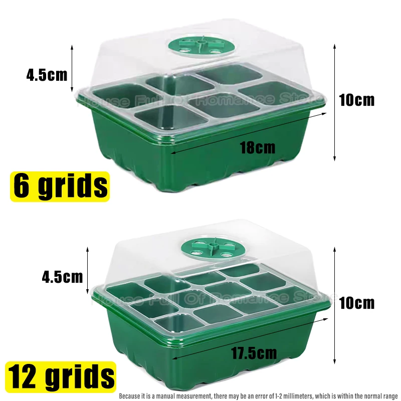 Growing Starting Nursery Trays - Humidity Dome Kit recension och pris